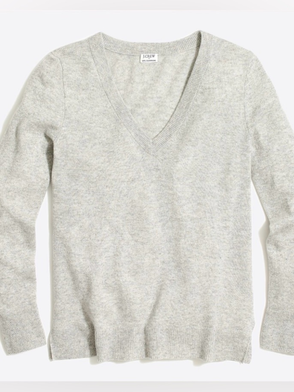 J.Crew Factory Cashmere V-neck Sweater